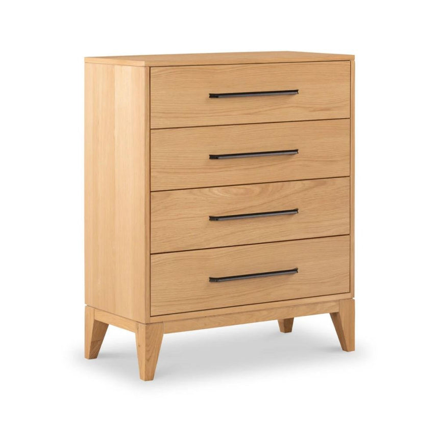Viento Oak 4 Drawer Chest