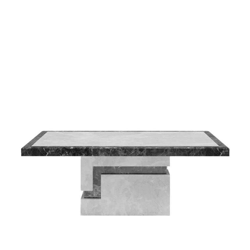 Venice Armani Grey Engineered Marble Coffee Table