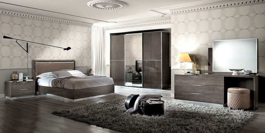 Modum Platinum Italian Mirror Sliding Wardrobe-3