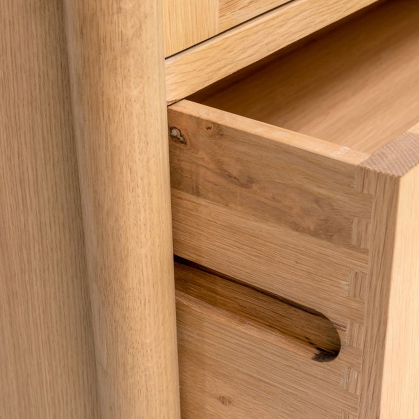 Connecticut Natural Oak 3 Over 3 Drawer Chest