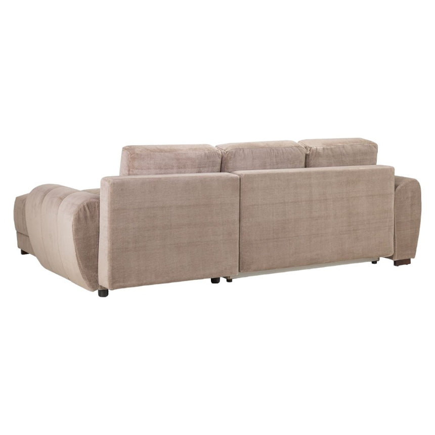 Azzuro Mocha Universal Corner Sofabed with Storage-6