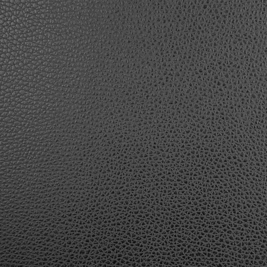 Jerry Black Faux Leather Armchair-5