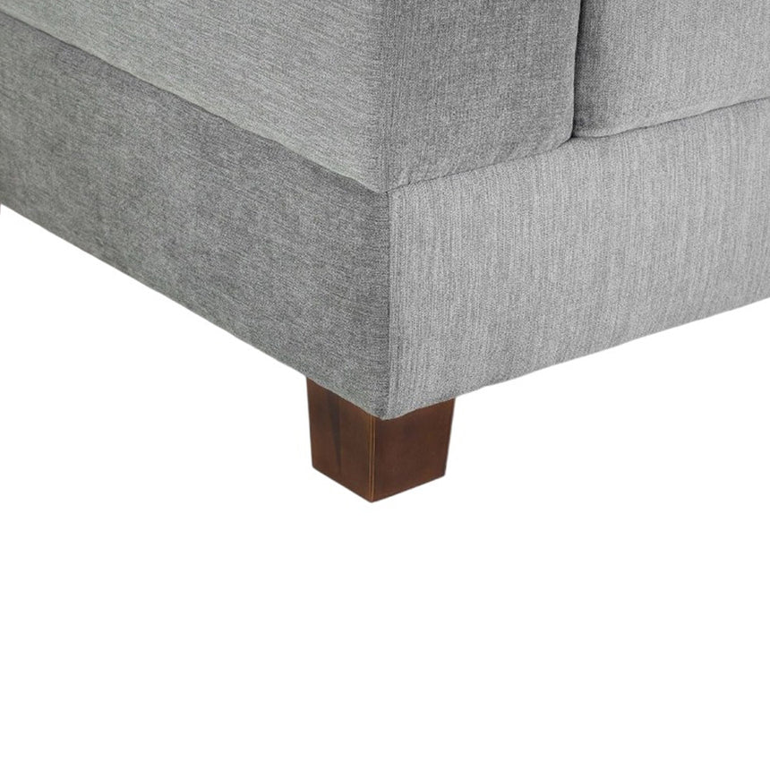 Cappi Grey Fabric Armchair