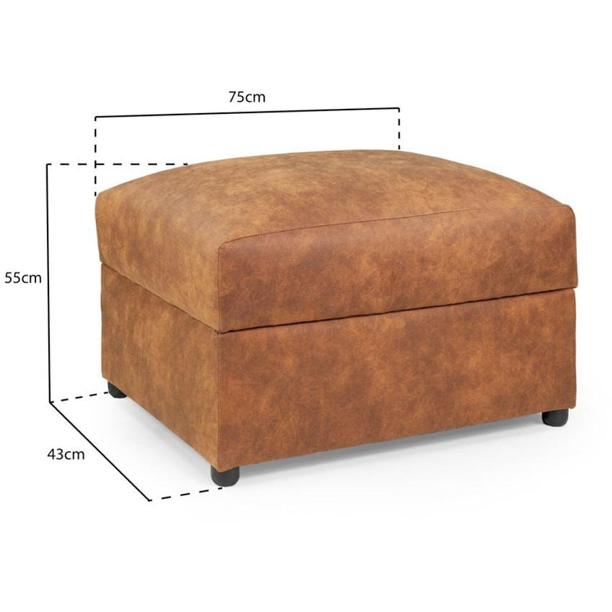 Oakland Tan Footstool-4