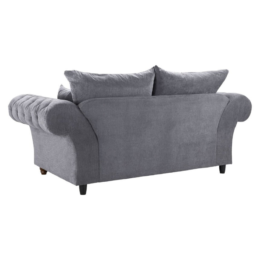 Windsor Fullback Grey 2 Seater Sofa-6
