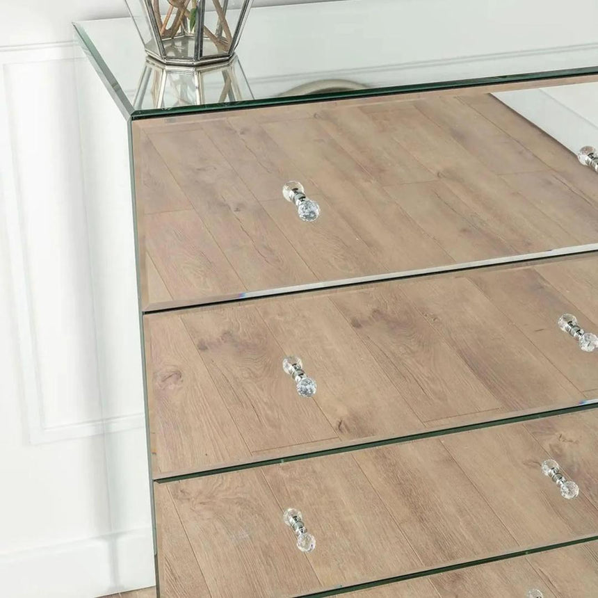 Chelsea Mirrored Chest - 4 Drawer-2