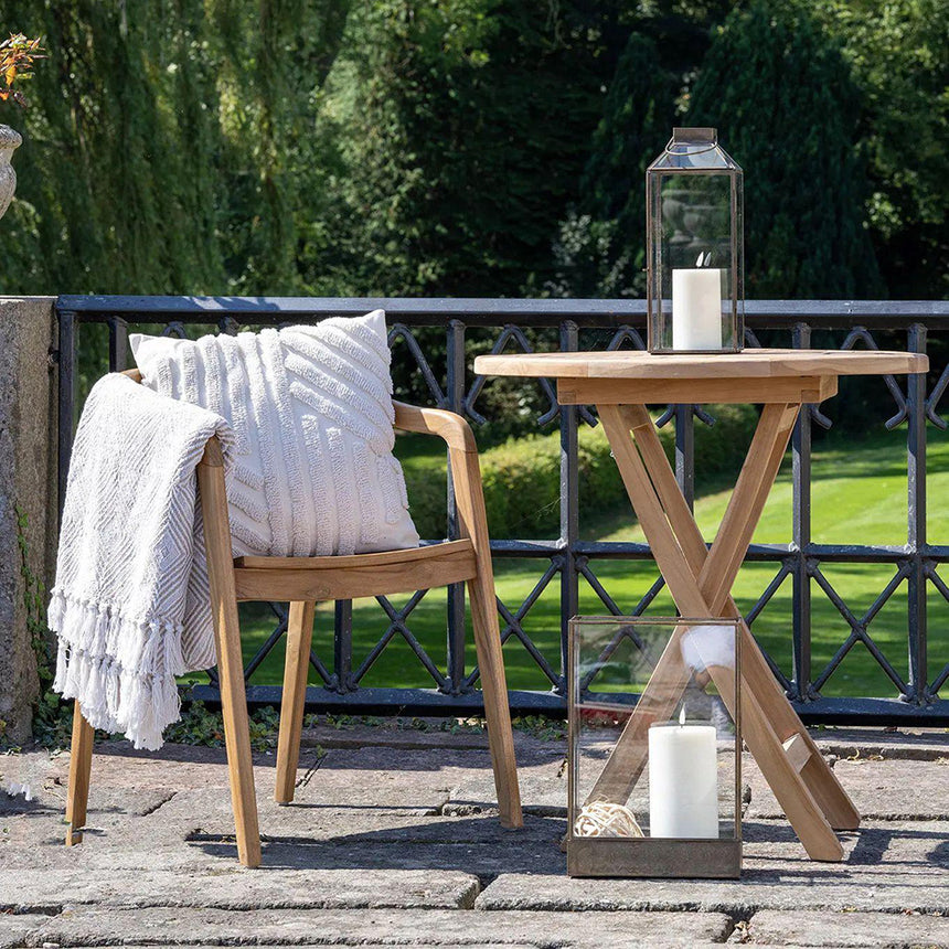 2 x Otero Natural Teak Dining Chair