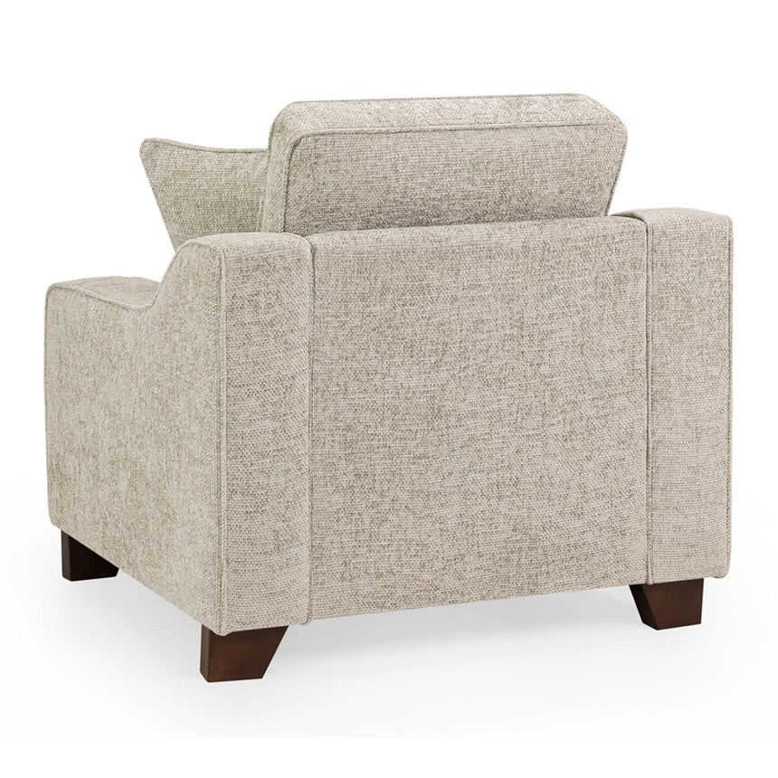 Cirrus Beige Fabric Armchair