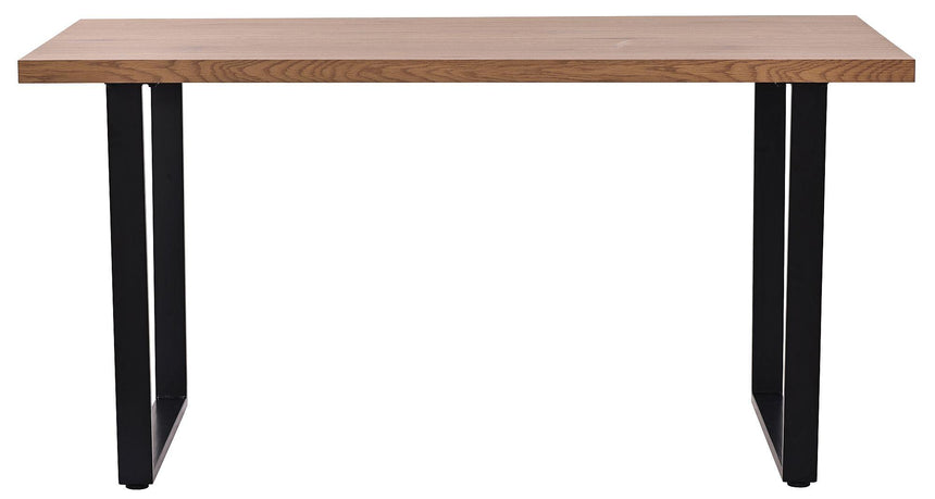 Clearance - Texas Oak Effect Console Table-8