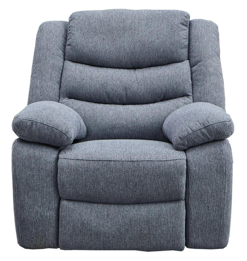 Windsor Grey Fabric Recliner Armchair-7