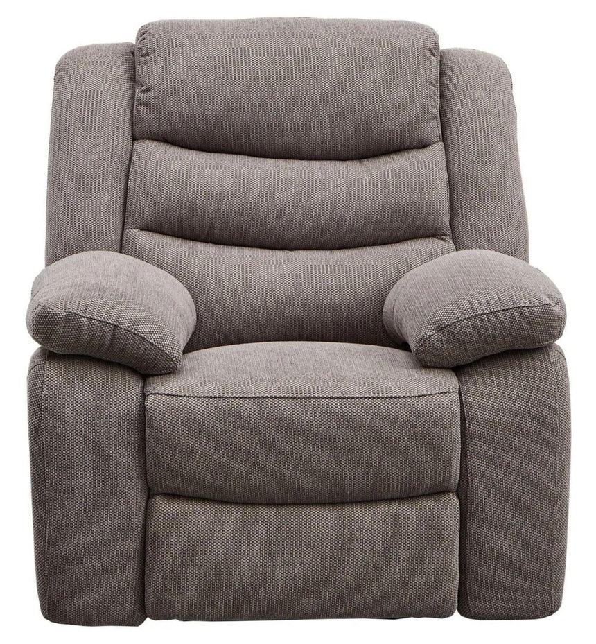 Windsor Brown Fabric Recliner Armchair-7