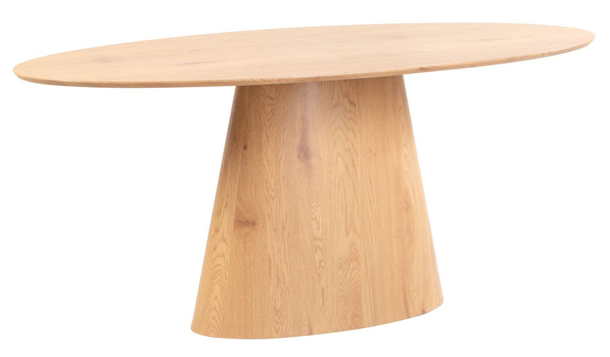 Palma Oak 6 Seater Oval Dining Table - 180cm-9