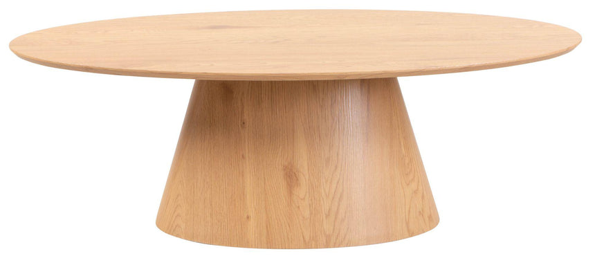 Palma Oak Oval Coffee Table-7
