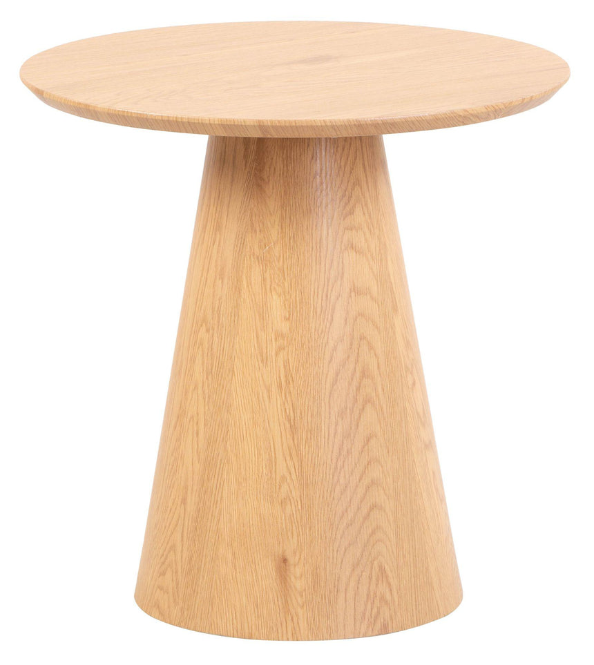 Palma Oak Round End Table-6
