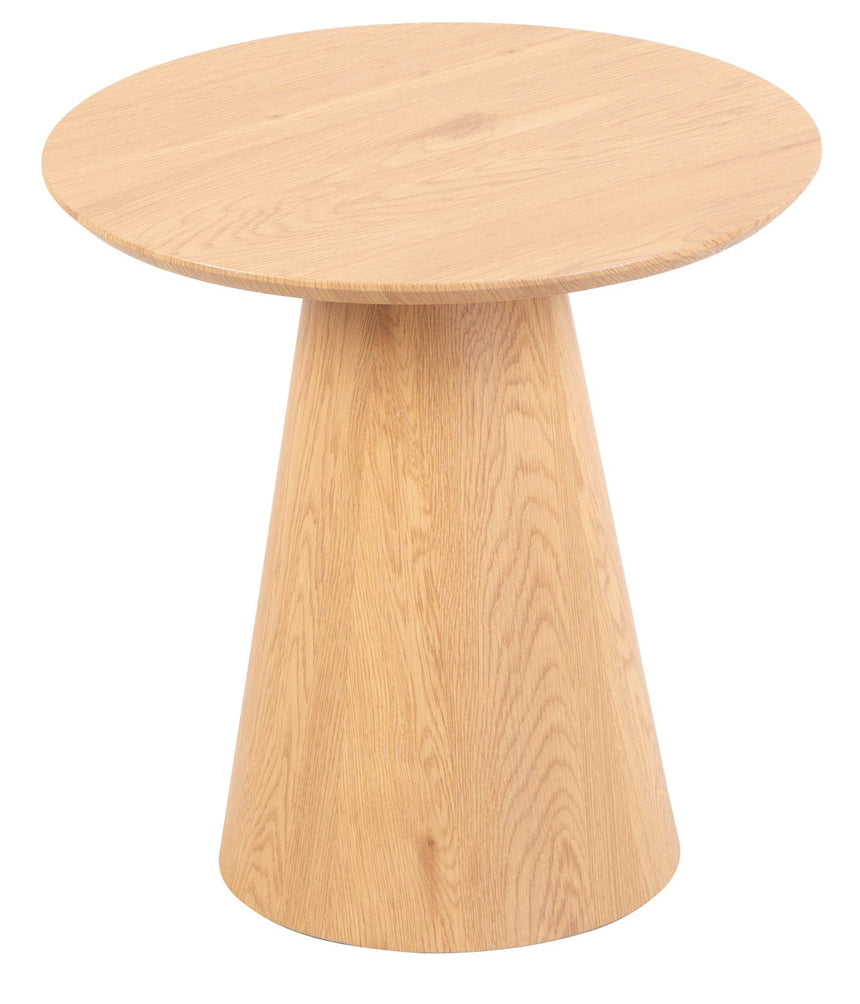 Palma Oak Round End Table-7