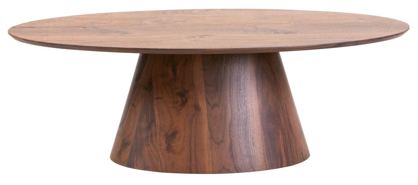 Palma Walnut Oval Coffee Table-6
