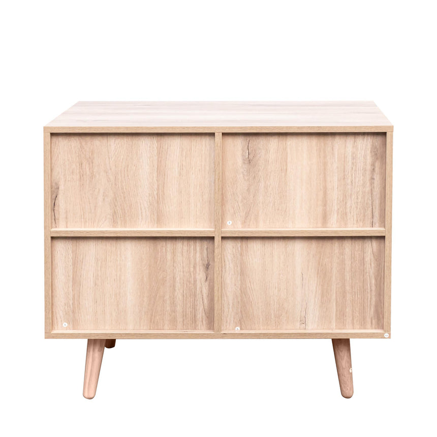 Ferrero Natural and Woven Rattan 1 Door Cabinet-9