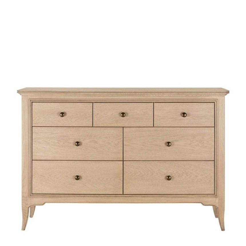 Willis and Gambier Toulon Oak 3+4 Drawer Wide Chest-3