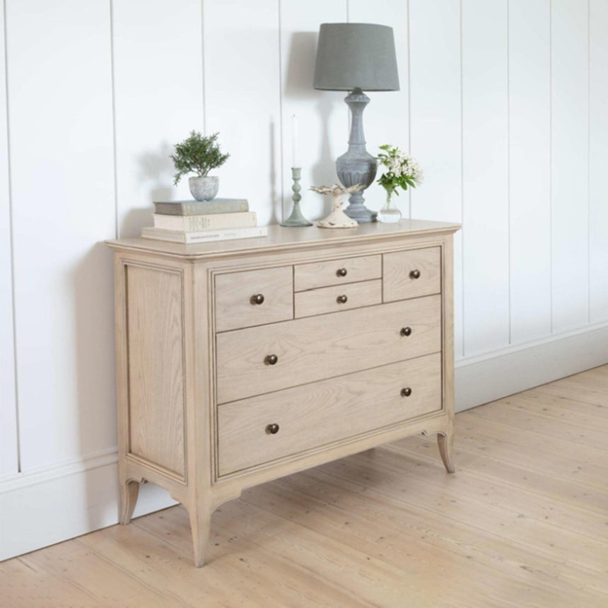 Willis and Gambier Toulon Oak 6 Drawer Chest-2