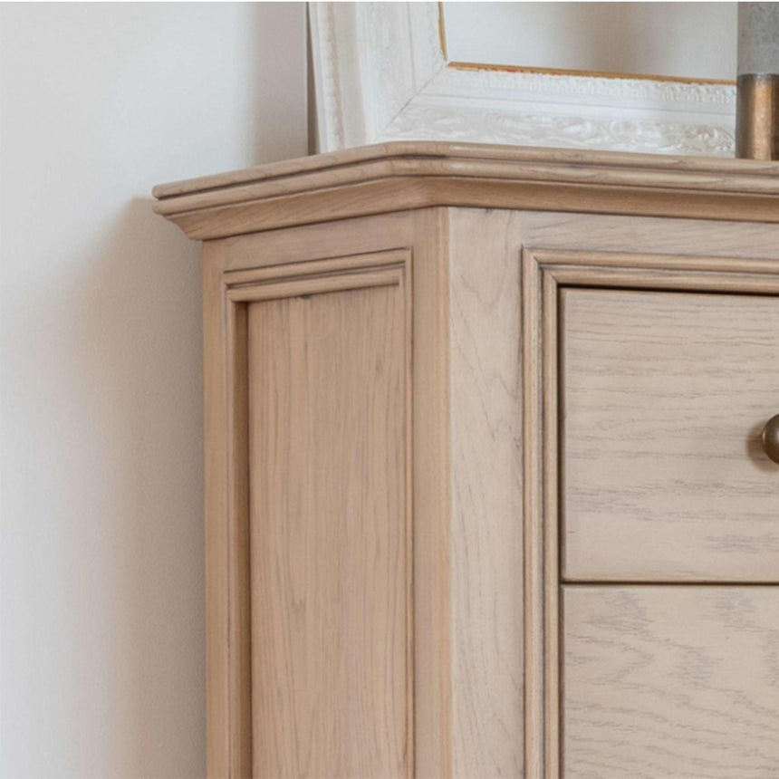 Willis and Gambier Toulon Oak 8 Drawer Chest-3