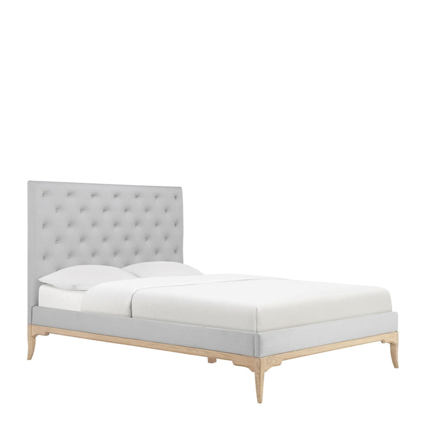 Willis and Gambier Toulon Oak Bed - Sizes Available-2