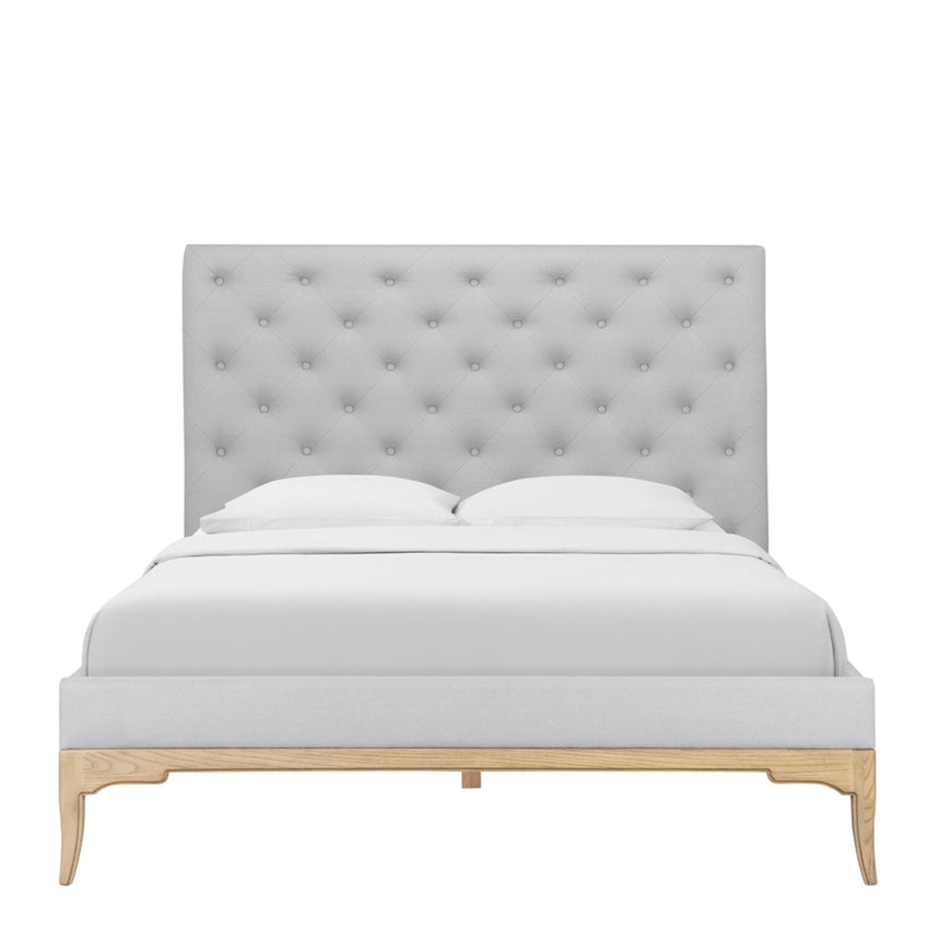 Willis and Gambier Toulon Oak Bed - Sizes Available-6