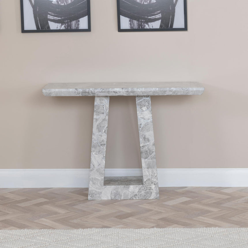 Milan Grey Marble Console Table-3