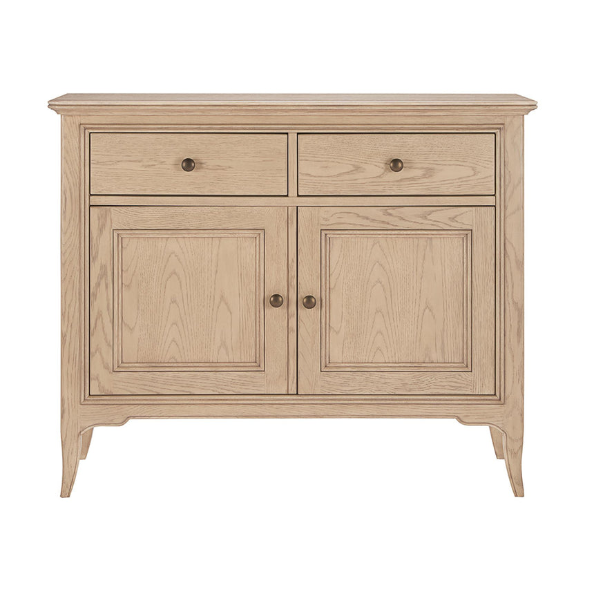 Willis and Gambier Toulon Oak Medium 2 Door Sideboard - 107.4cm-5