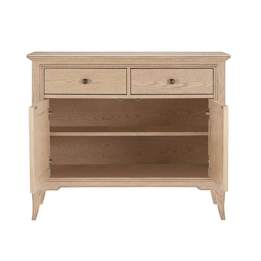 Willis and Gambier Toulon Oak Medium 2 Door Sideboard - 107.4cm-6