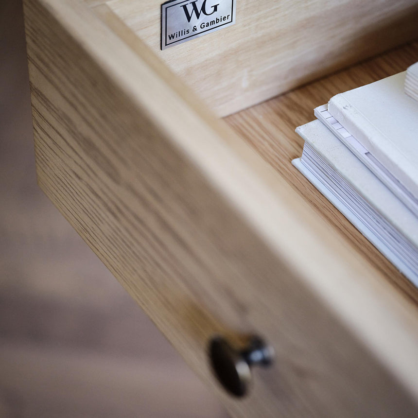 Willis and Gambier Toulon Oak Large 3 Door Sideboard - 152.8cm-3