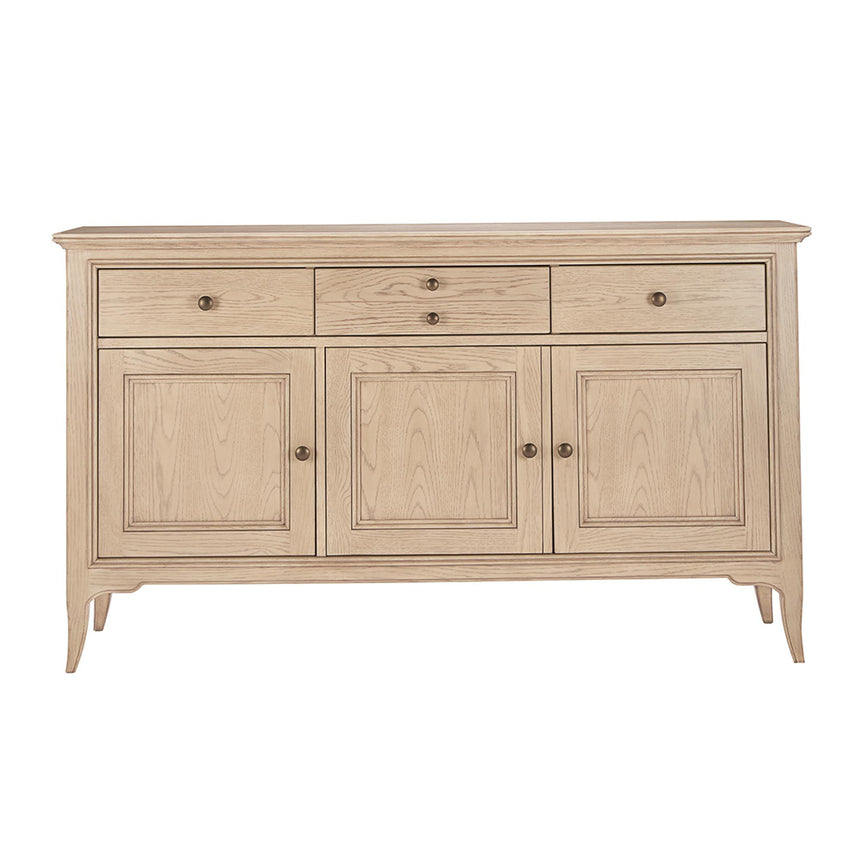 Willis and Gambier Toulon Oak Large 3 Door Sideboard - 152.8cm-5
