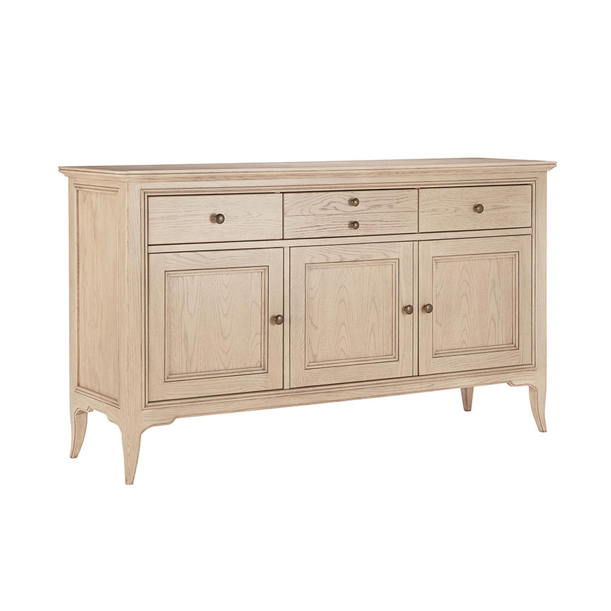 Willis and Gambier Toulon Oak Large 3 Door Sideboard - 152.8cm-7