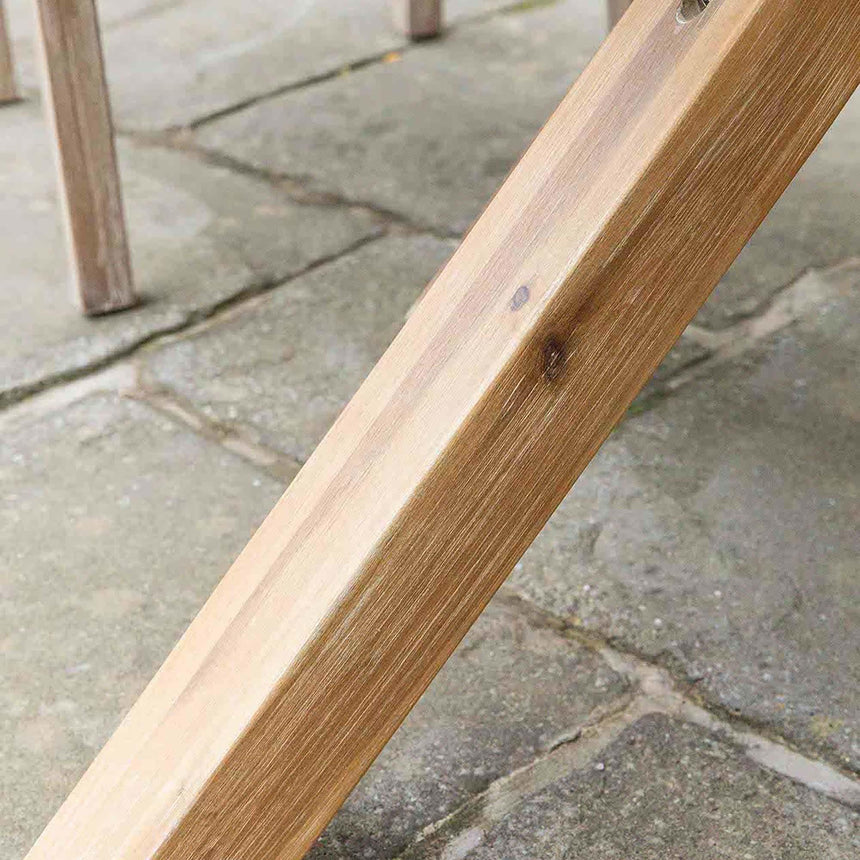 Burford Outdoor Round Dining Table 120cm in Grey Faux Concreate-7