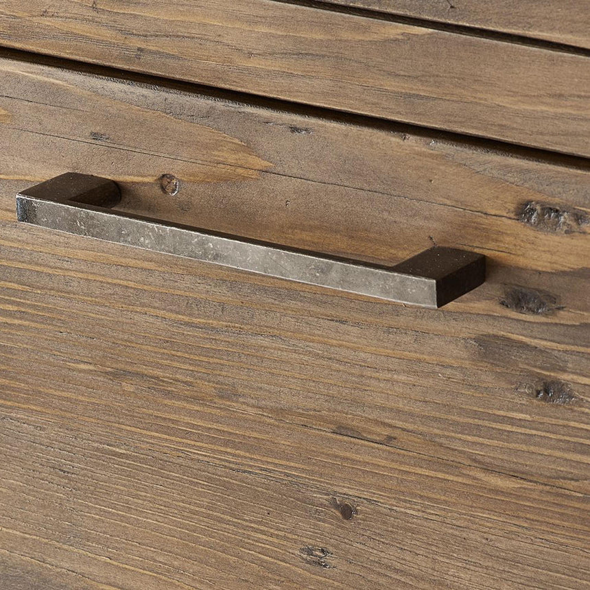 Heritage Reclaimed Pine 5 Drawer Narrow Chest-5