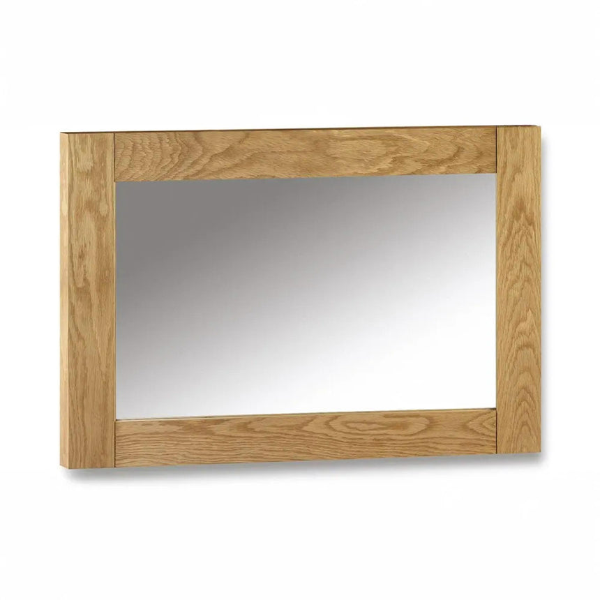 Marlborough Oak Rectangular Wall Mirror-2