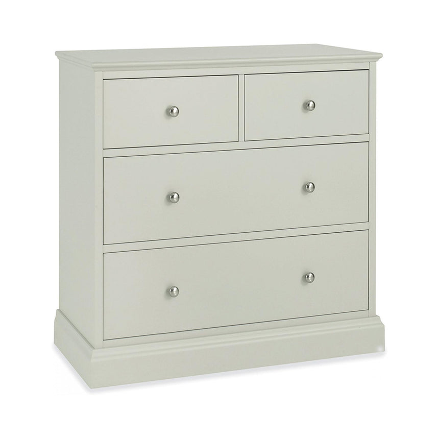 Bentley Designs Ashby Soft Grey 2+2 Drawer Chest-3