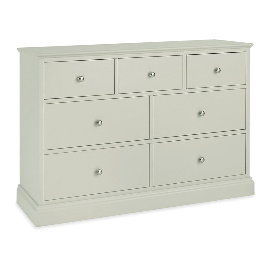 Bentley Designs Ashby Soft Grey 3+4 Drawer Chest-2