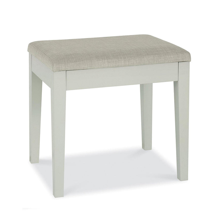 Bentley Designs Ashby Soft Grey Pebble Grey Fabric Stool-2