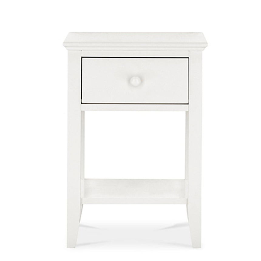 Bentley Designs Ashby White 1 Drawer Bedside Cabinet-3