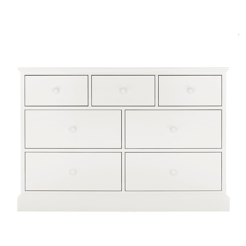 Bentley Designs Ashby White 3+4 Drawer Chest-3