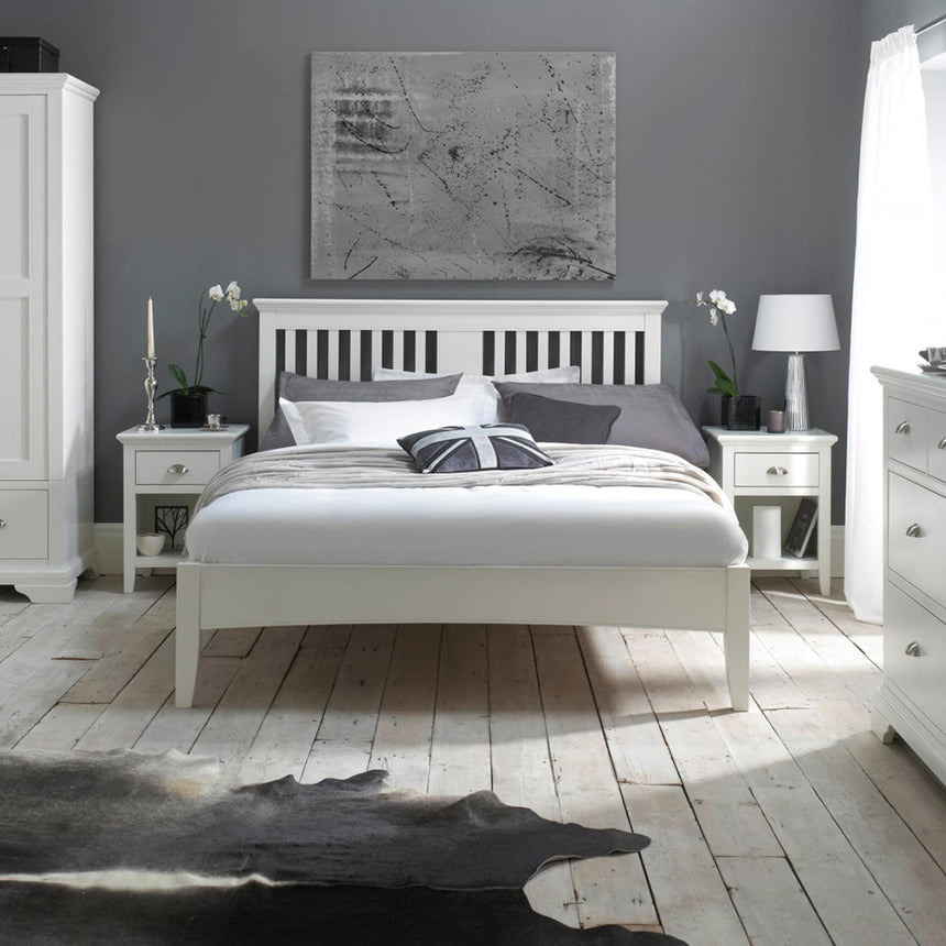 Bentley Designs Hampstead White Headboard Comes in 4ft 6in Double, 5ft King Size-2