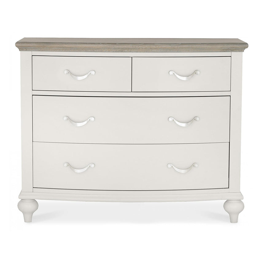 Bentley Designs Montreux Grey Washed Oak and Soft Grey 2+2 Drawer Chest-4