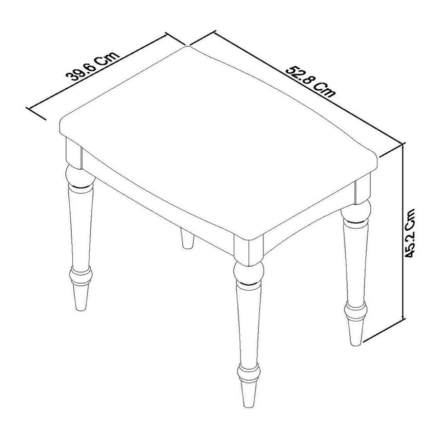 Bentley Designs Montreux Soft Grey Pebble Grey Fabric Stool-4