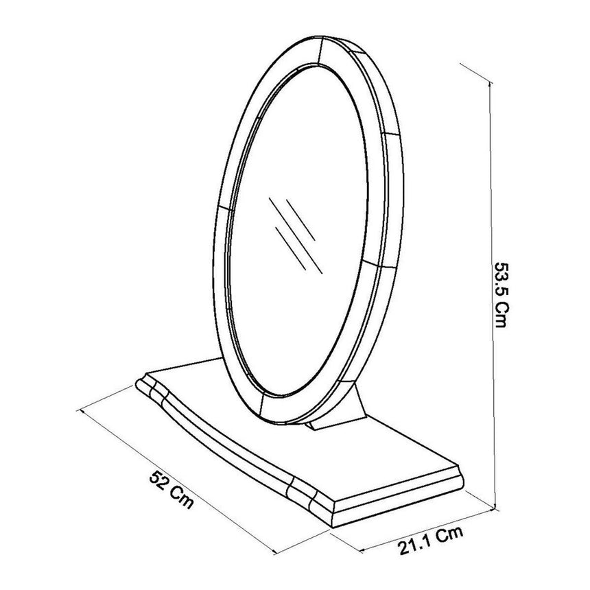 Bentley Designs Montreux Soft Grey Vanity Mirror-6