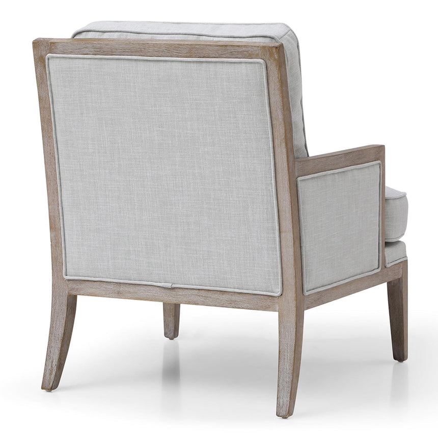 Beatrice Grey Fabric Armchair-5