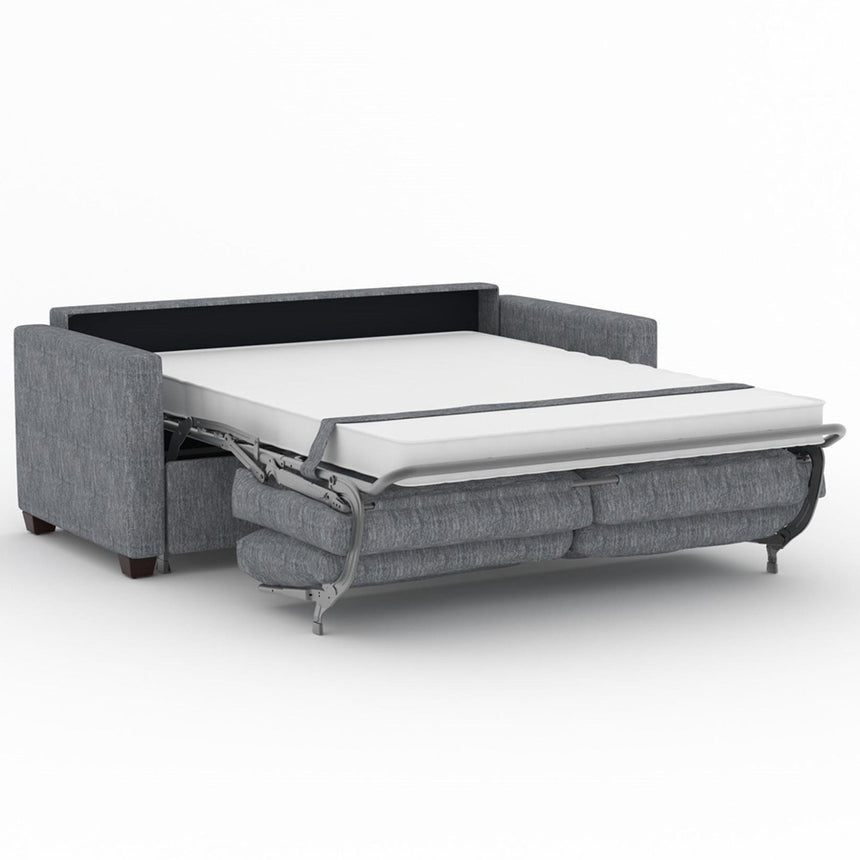 Elliot Piero Thunderstorm Fabric 2 Seater Sofa Bed-2