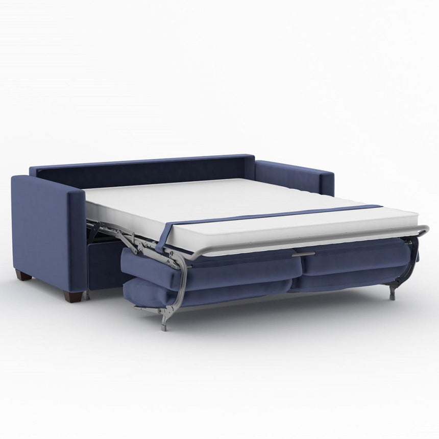 Elliot Sunningdale Midnight Blue Fabric 2 Seater Sofa Bed-2