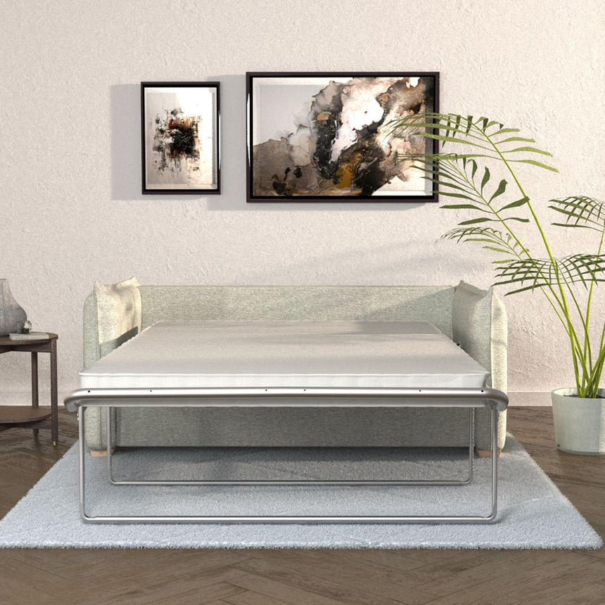 Oliver Piero Spring Fabric 2 Seater Sofa Bed-2