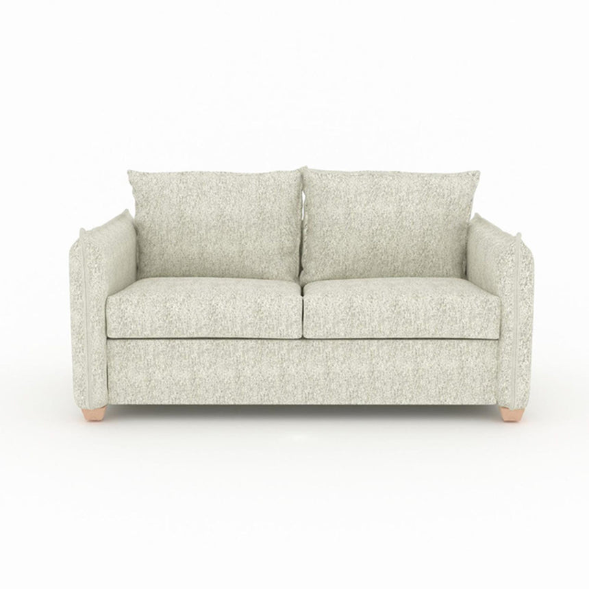 Oliver Piero Spring Fabric 2 Seater Sofa Bed-6