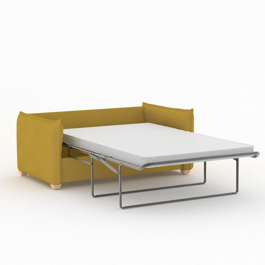 Oliver Sunningdale Saffron Fabric 2 Seater Sofa Bed-2